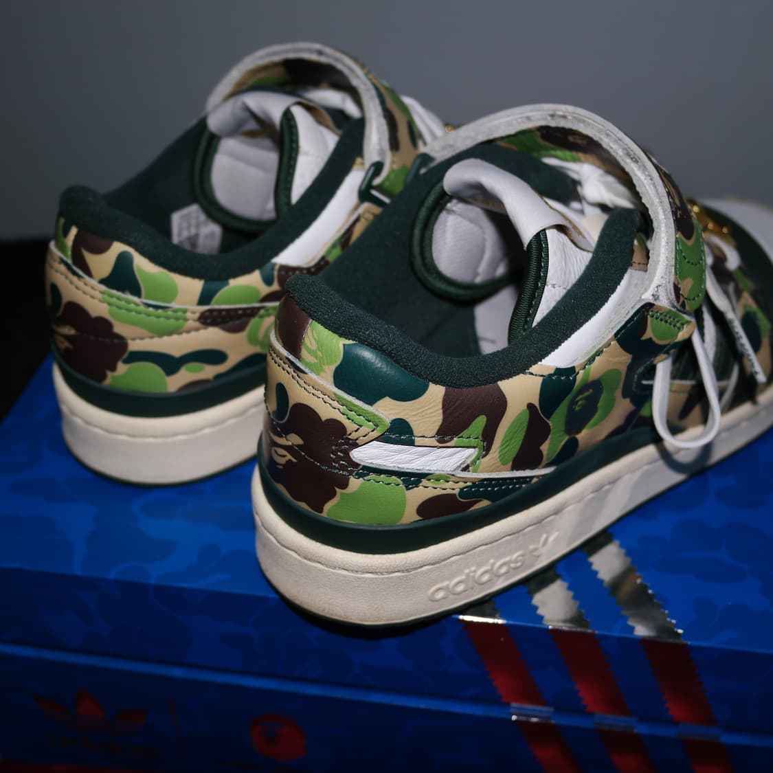[265] 아디다스 x 베이프 포럼 84 로우 그린 카모 상품이미지4