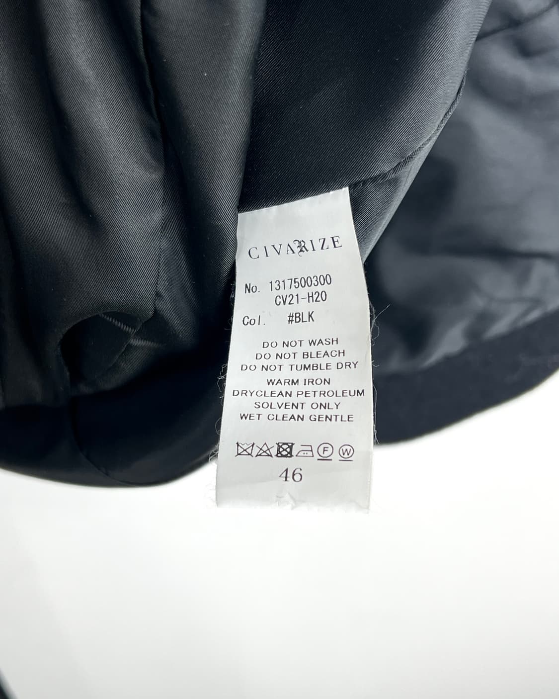 Civarize Asymmetric Zip Up Double Coat 상품이미지10