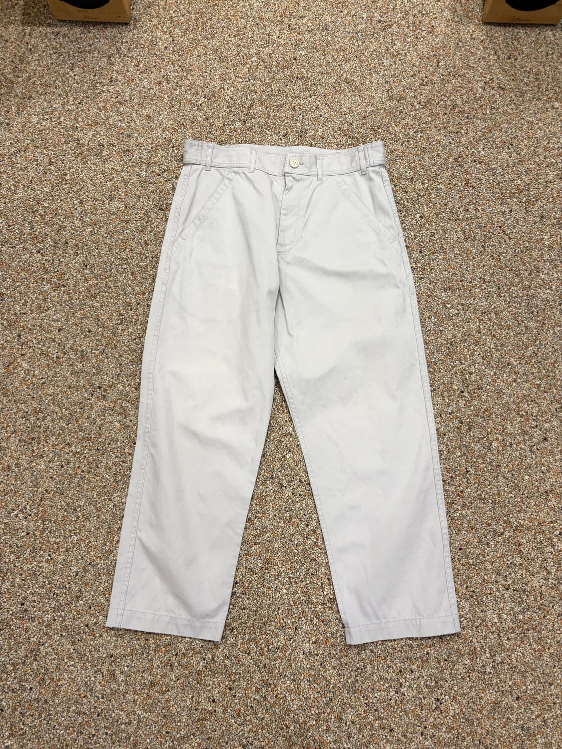 꼼데가르송 레더 백포켓 팬츠 상품이미지1