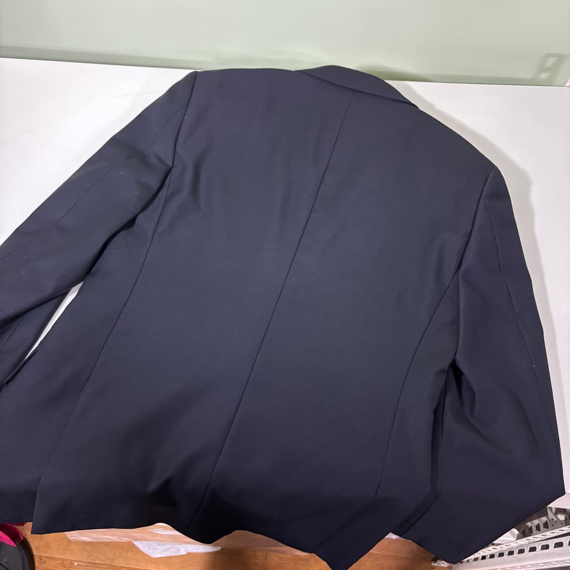 M 커스텀멜로우 다크네이비 블레이저 상품이미지3