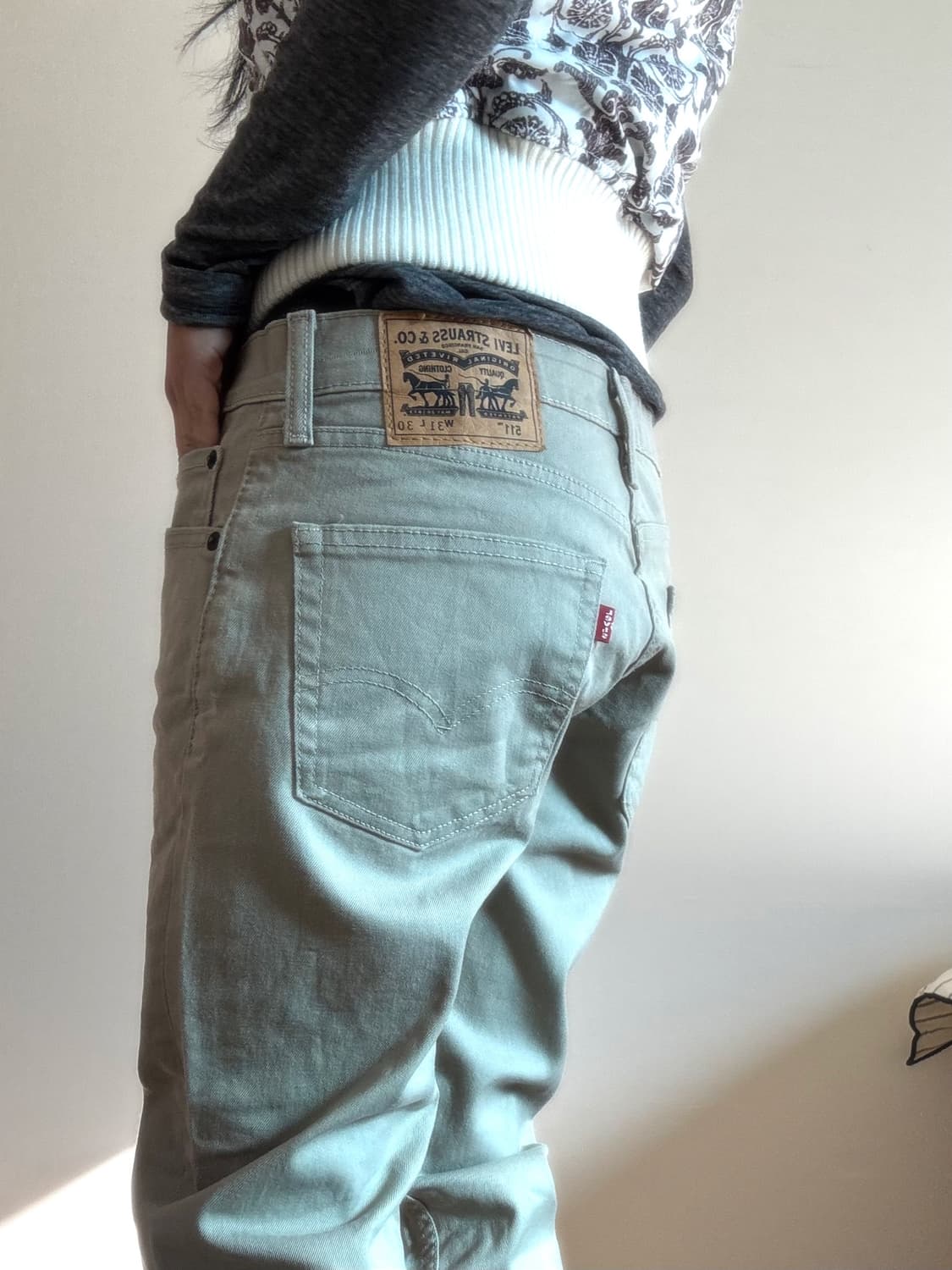 리바이스 스트레이트핏 팬츠 상품이미지2