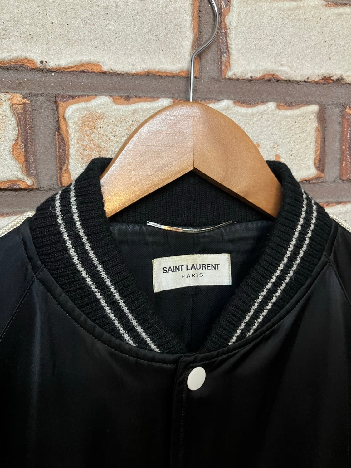 Saint Laurent 생로랑 - 새틴 테디 블루종 상품이미지3