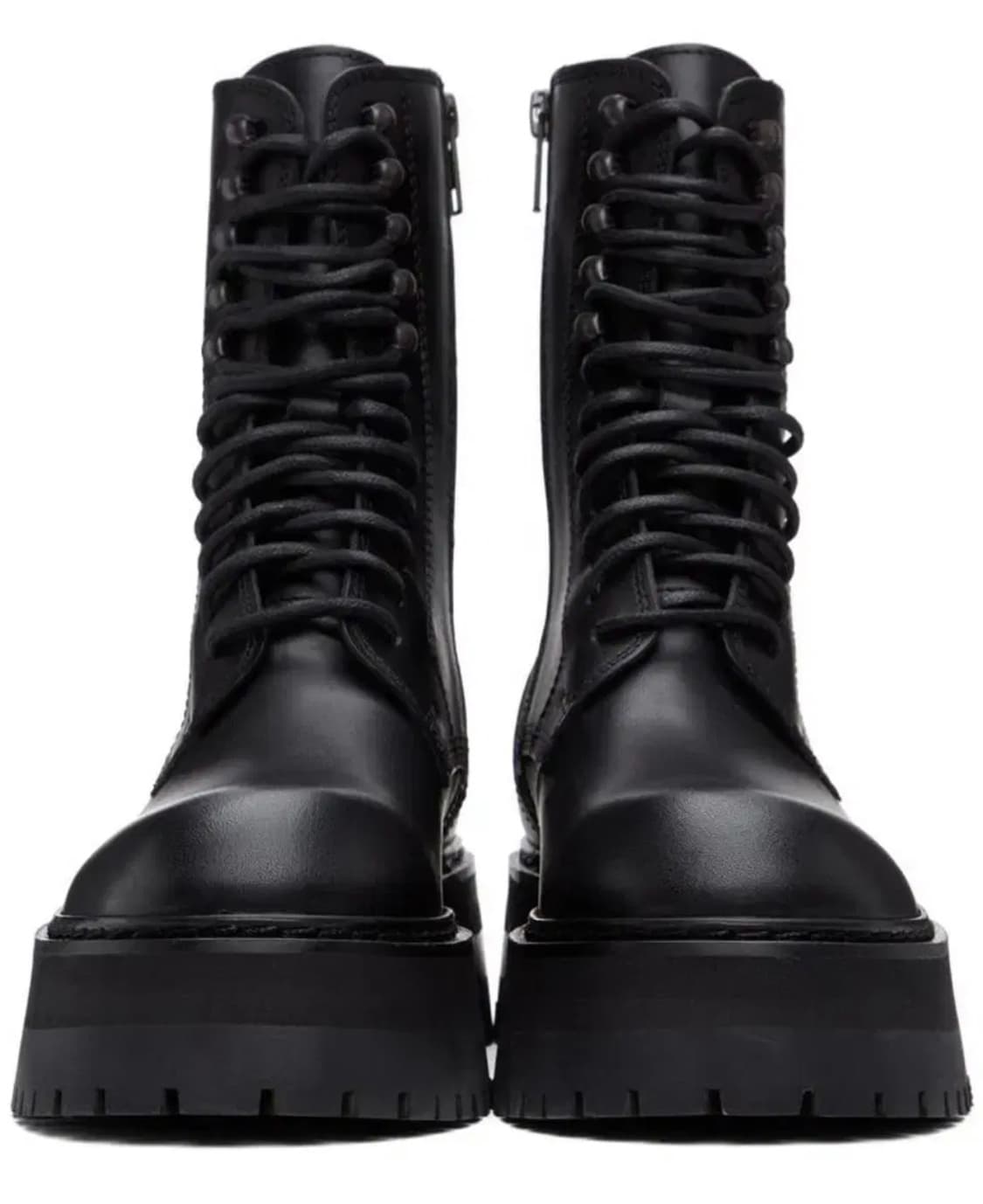 Ann demeulemeester 앤드뮐미스터 플랫폼 컴뱃부츠 상품이미지3