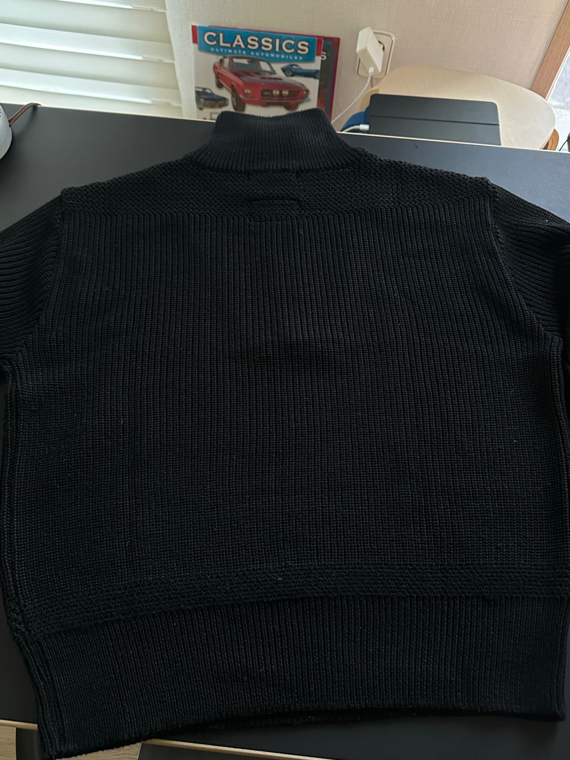 헤리티지 플로스 니트 반집업 상품이미지8