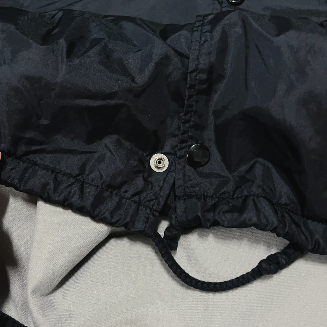 [정품] 챔피온 블랙 뒷빅로고 나일론 코치자켓 [ L ] 상품이미지9