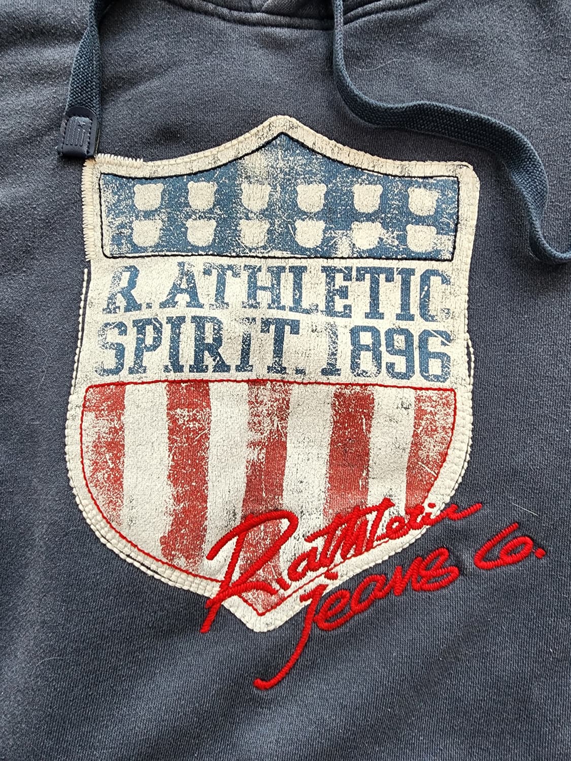 R.ATHLETIC 라틀레틱 후드 티셔츠 팜. XL(100~105)사이즈 상품이미지5