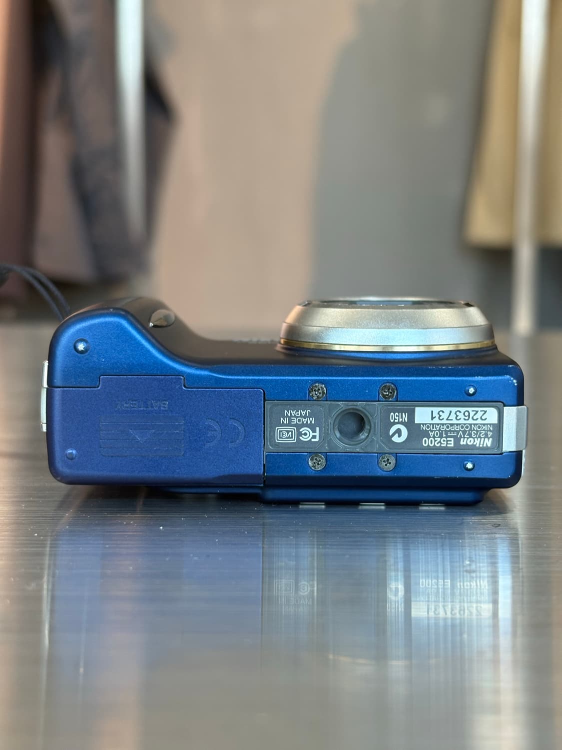 한글지원/날짜표시)니콘 쿨픽스 5200 블루 빈티지디카 상품이미지6