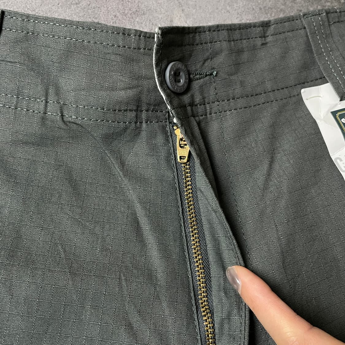 LEVI'S 데드스탁 리바이스 빈티지 카키 카고 하프 팬츠 A00747 상품이미지3