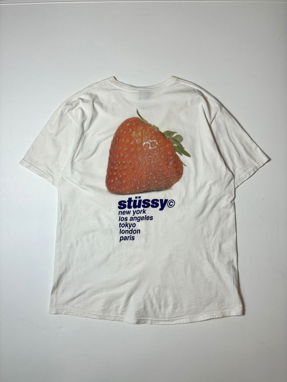 스투시 STUSSY 스트로베리 반팔 티셔츠 PN8588 상품이미지1