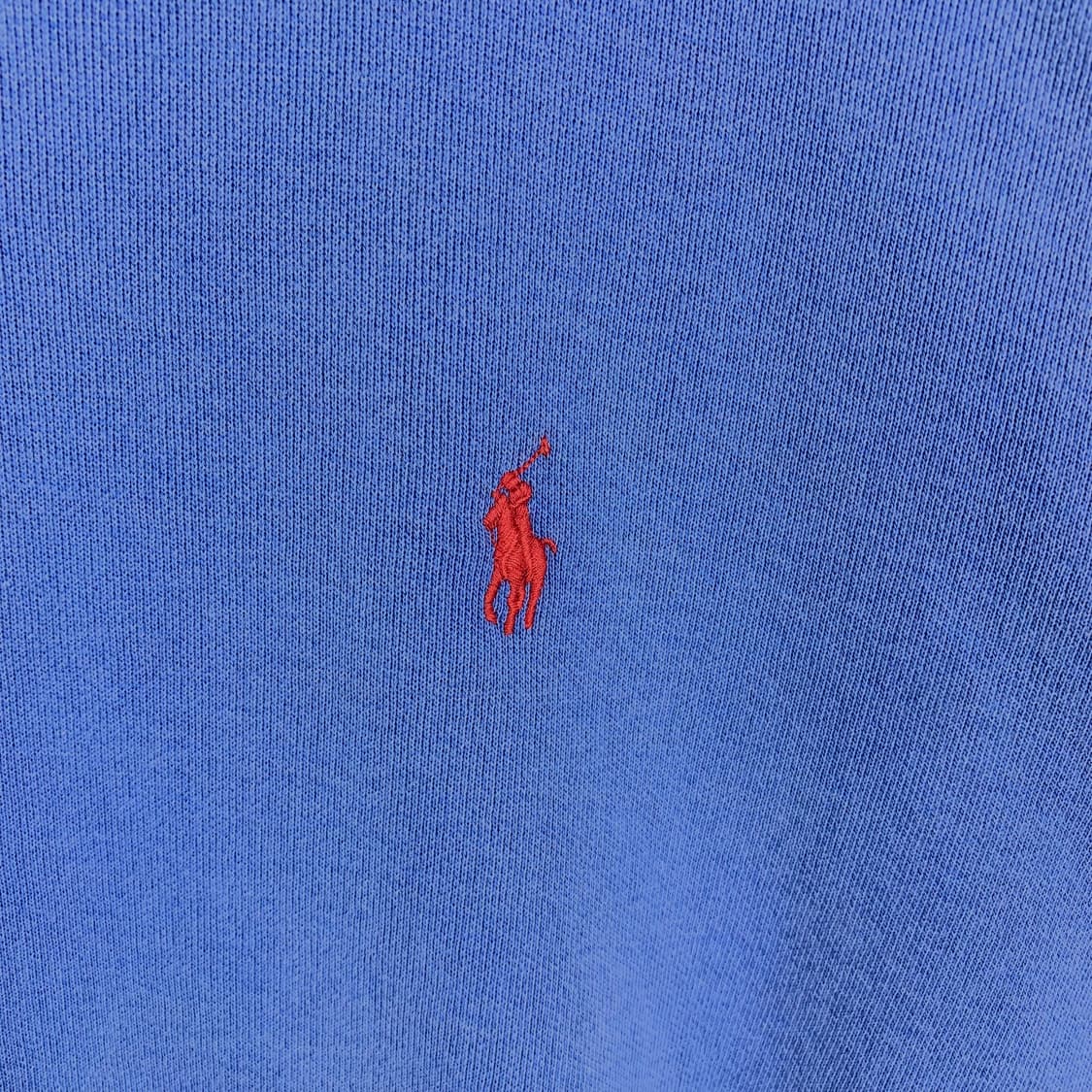 폴로 랄프로렌 블루 후드티 상품이미지4