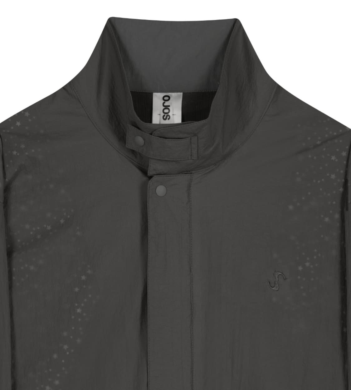 오호스 Layered Sheer Blouson 레이어드 시어 블루종 자켓 상품이미지3