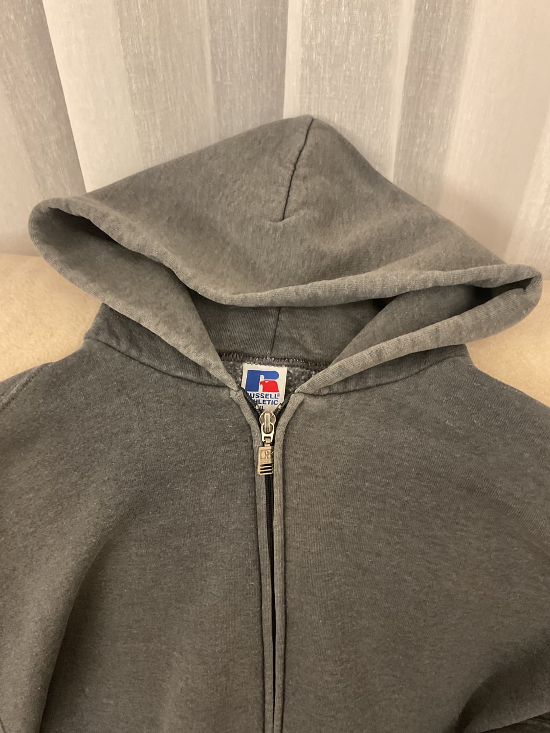 90s russell zip up hoodie 상품이미지7