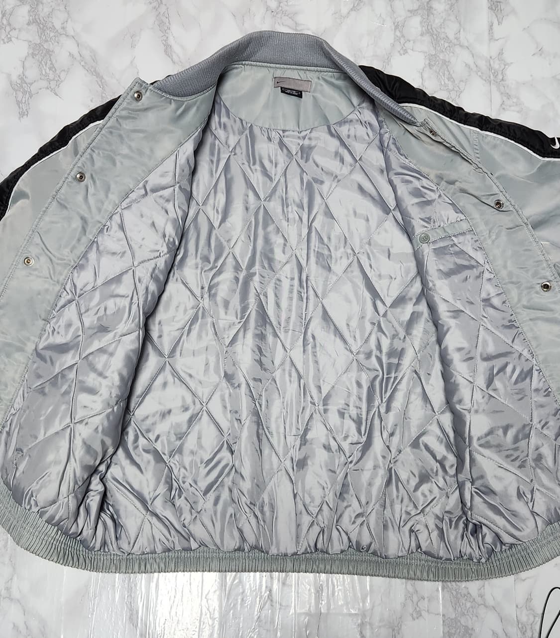 대장 나이키 빅로고 00s 올드스쿨 스타디움 블루종 자켓 상품이미지6