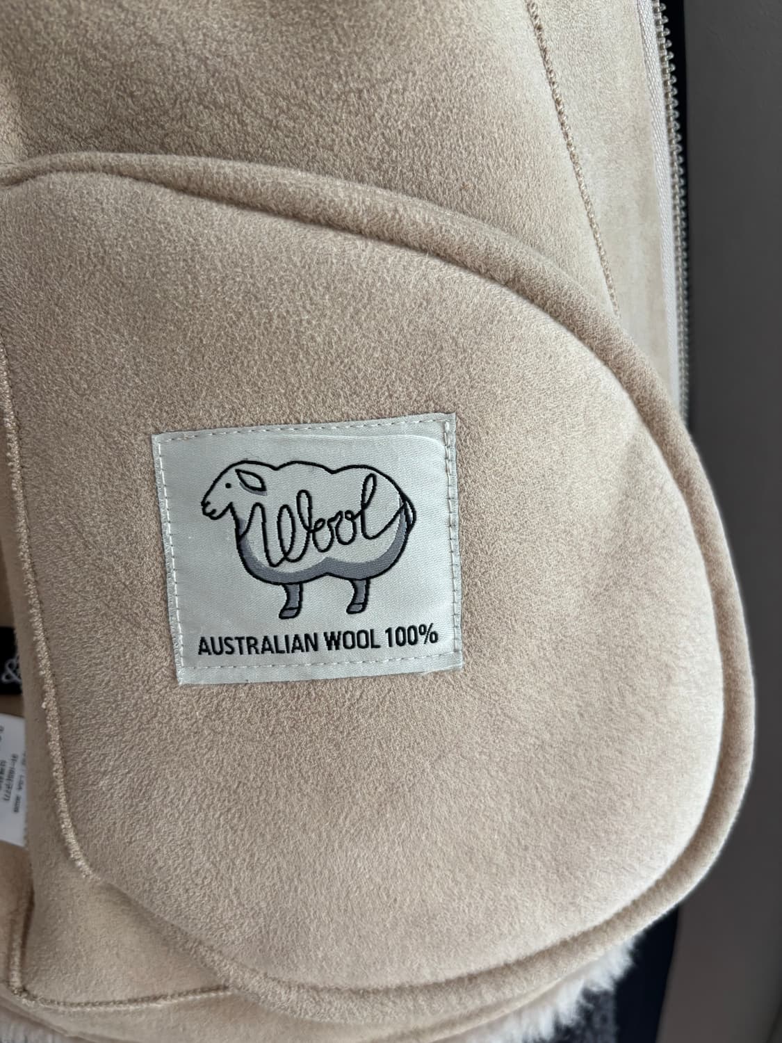 호주산 양털조끼 상품이미지7