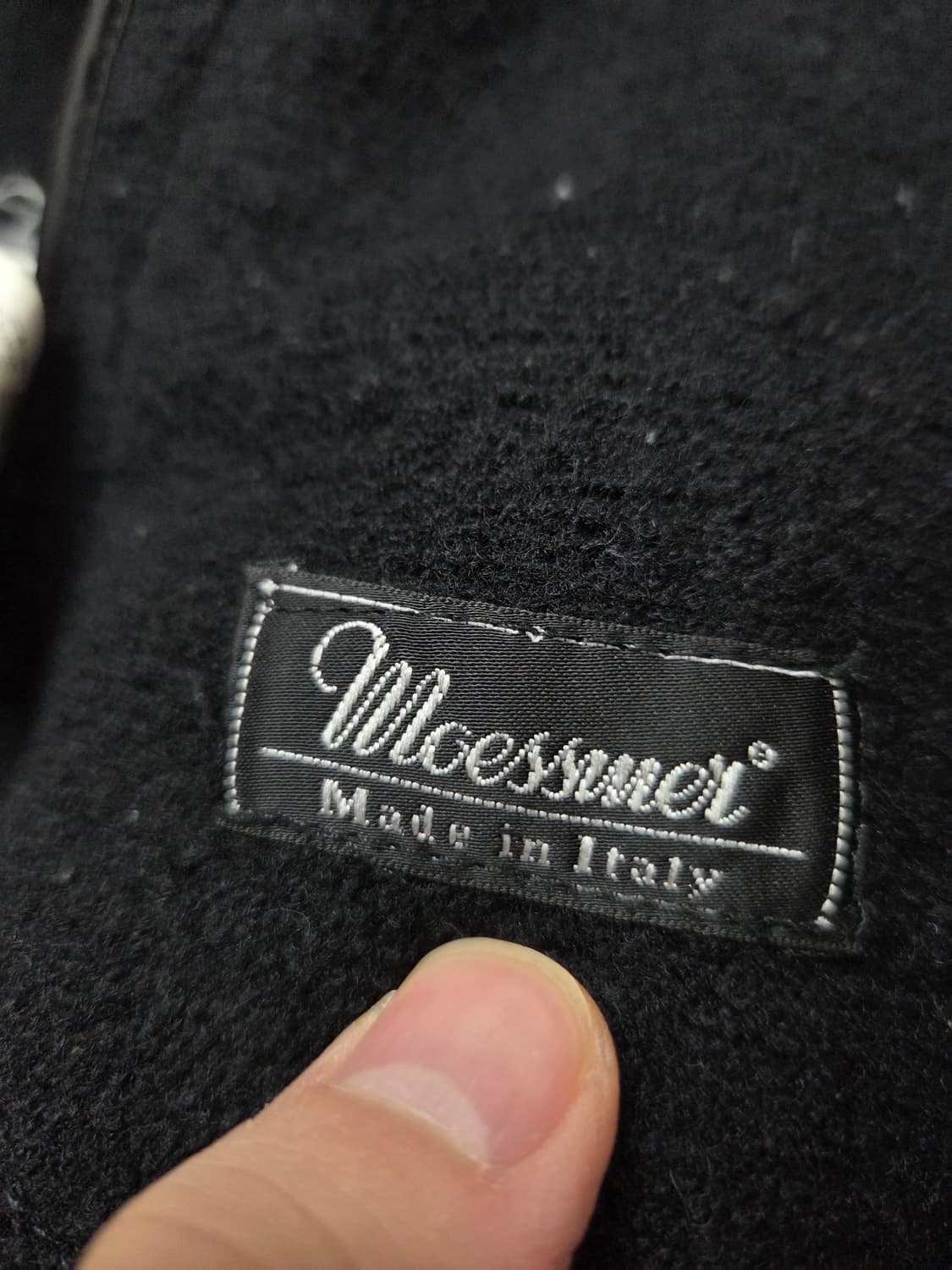 데무 박춘무 양가죽 배색 가디건 자켓 상품이미지6