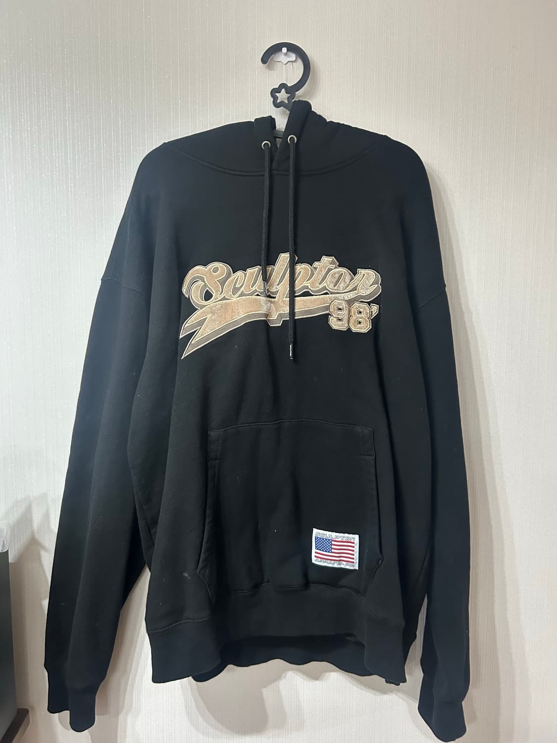 스컬프터 벨루어 후드티 상품이미지2