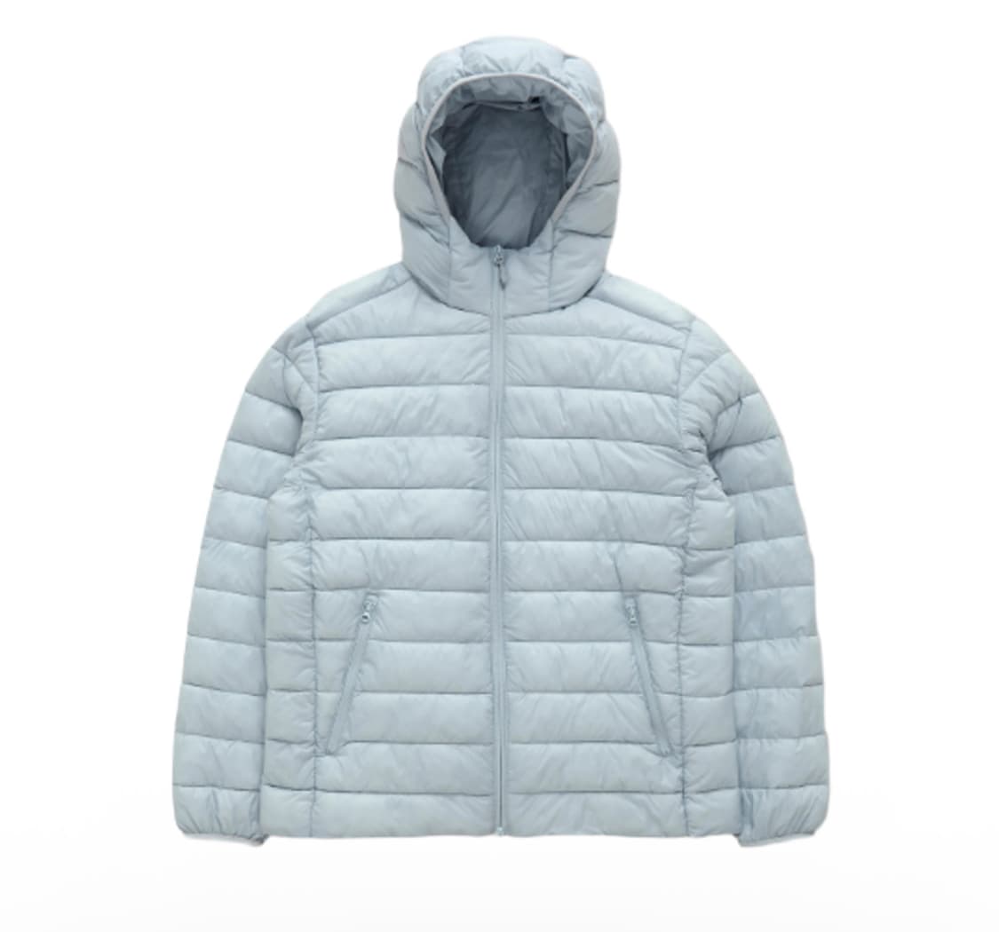 스파오 씬라이트 후드 자켓 페일 블루 L 상품이미지1
