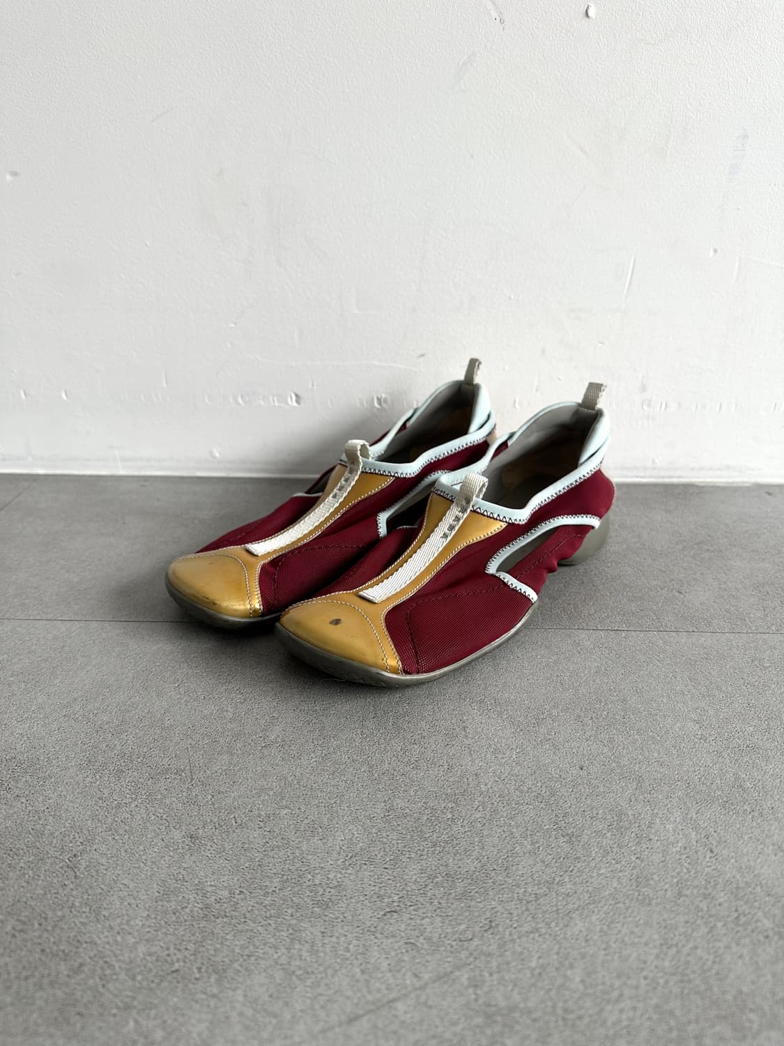 프라다 스포츠 초기 2000SS 스퀘어토 슬립온 상품이미지2