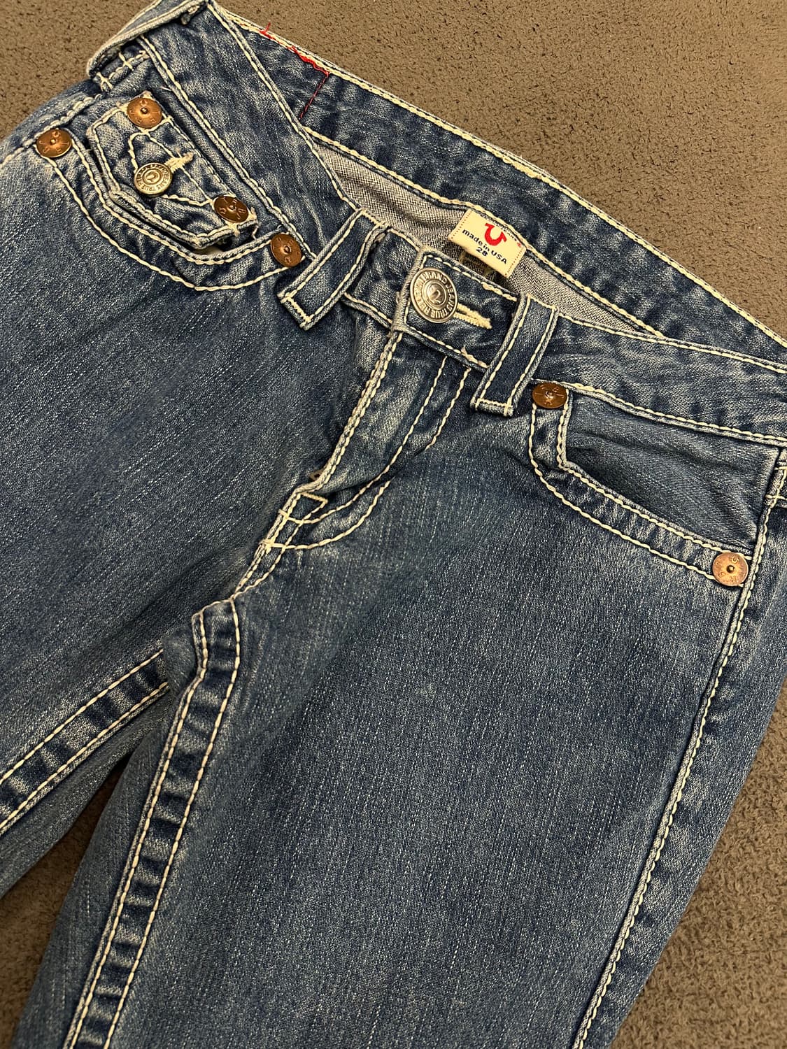 트루릴리젼 조이 부츠컷 데님 처분  상품이미지3