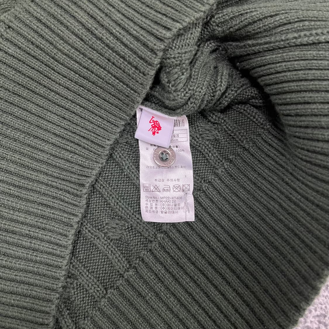 <US 폴로 에센 스웨터 니트> No.1391 상품이미지8