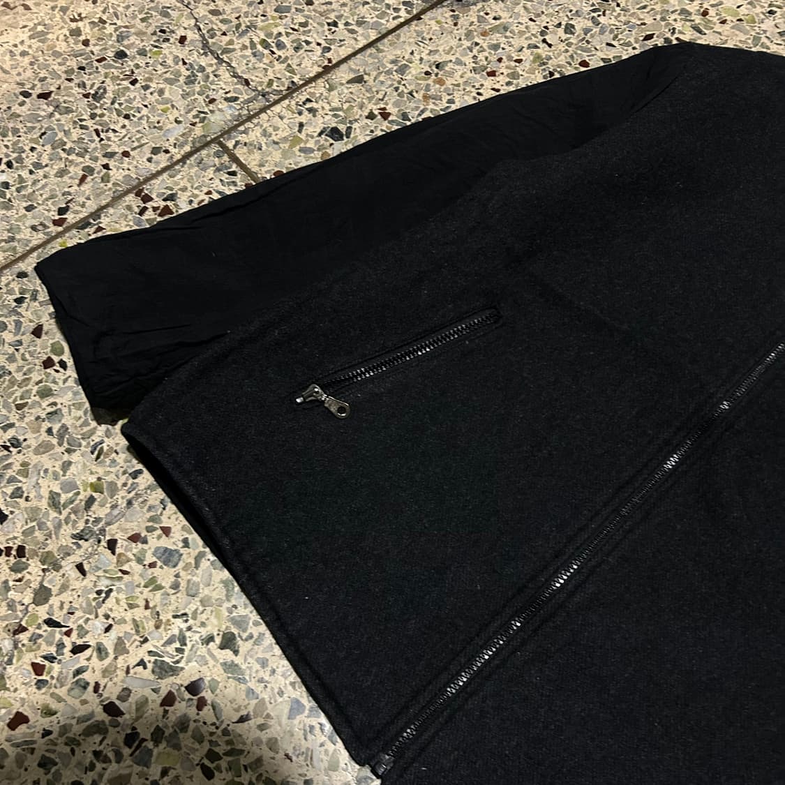 준코 코시노 블랙 리버시블 자켓 상품이미지7