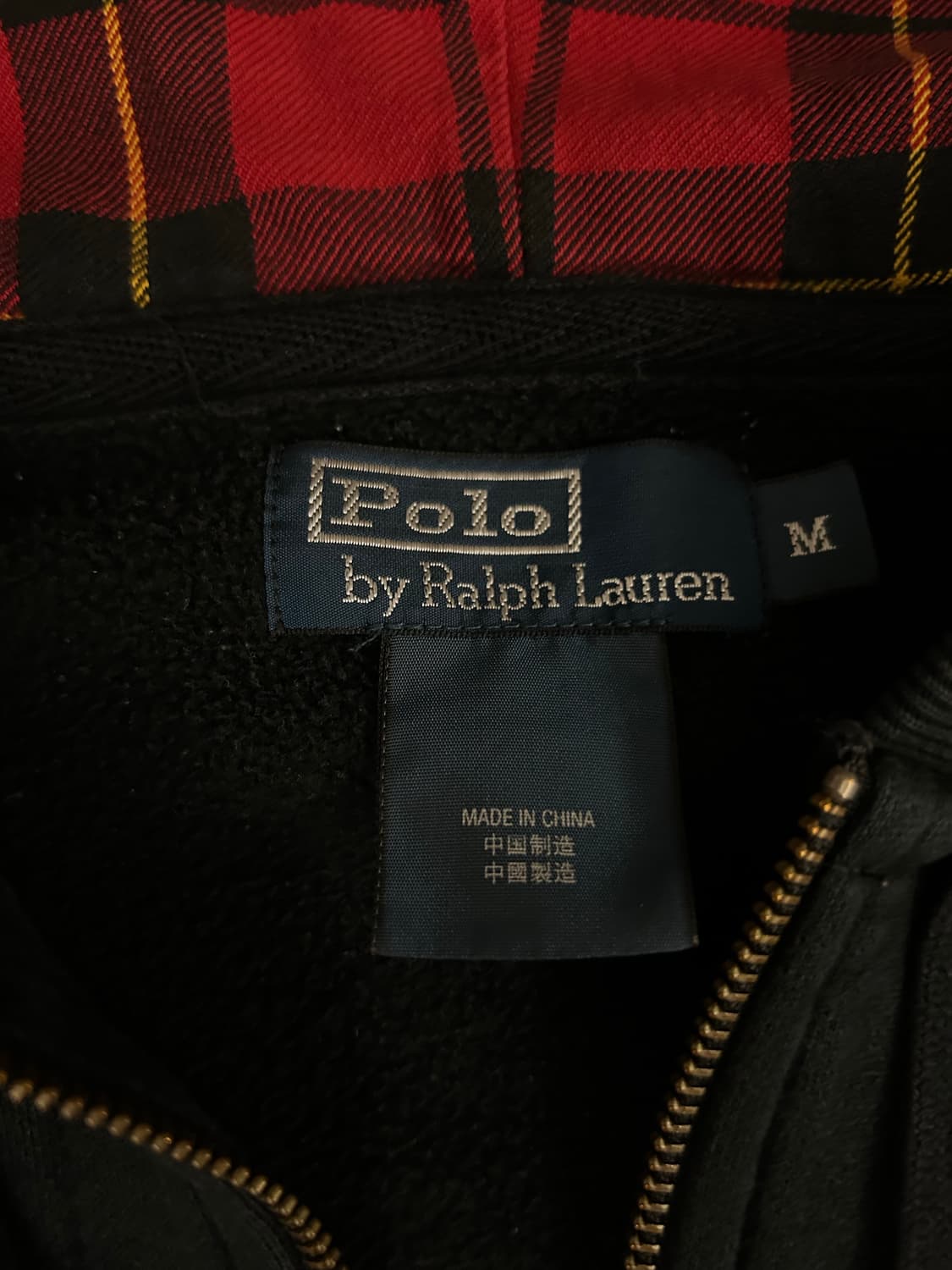 폴로 빅포니 후드집업 블랙 상품이미지3