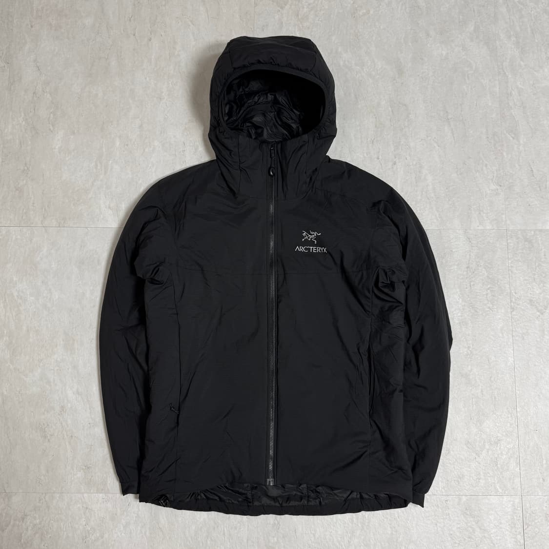 (s) 아크테릭스 아톰ar 후디 블랙 구형 스카치로고 상품이미지1