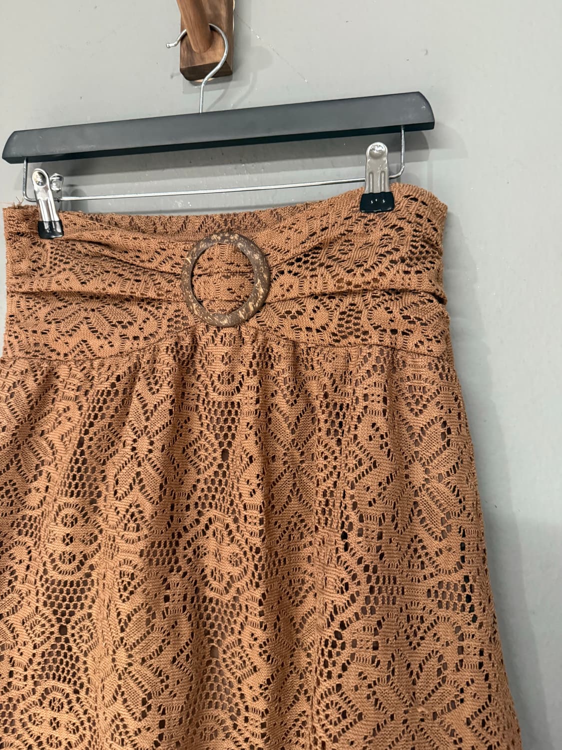 lace belt shirring detail skirt 상품이미지5
