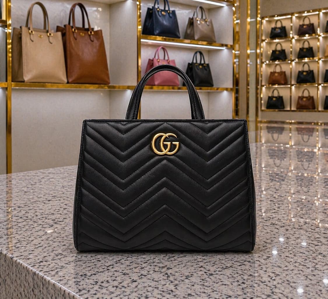 [A급] 구찌 GG 마몽 마틀라세 토트백 스몰 판매합니다!!! 상품이미지1