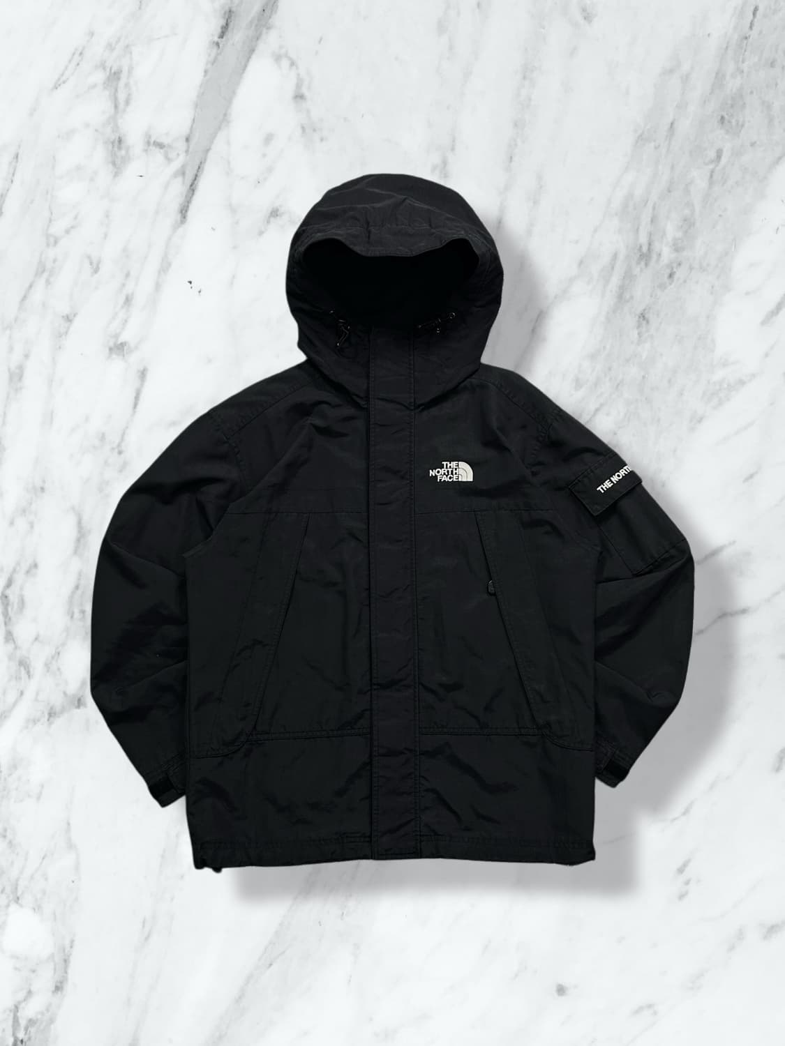 노스페이스 사이드포켓 암로고 바람막이 자켓 상품이미지1