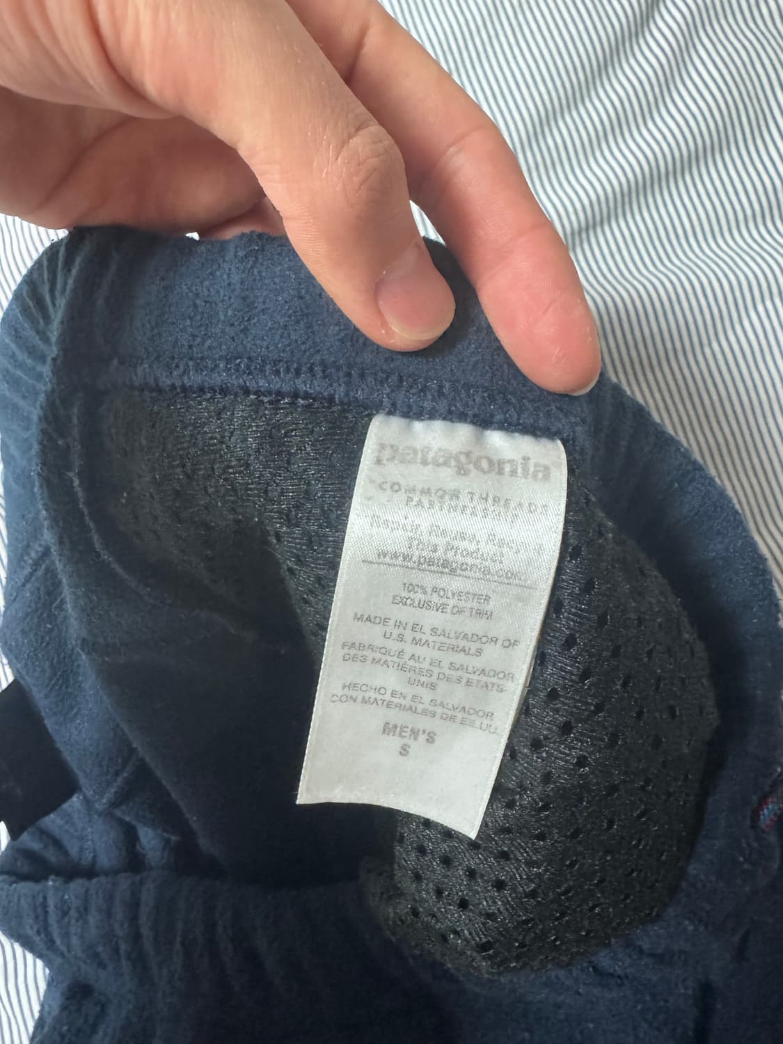 파타고니아 신칠라 플리스 팬츠 네이비 S 상품이미지6