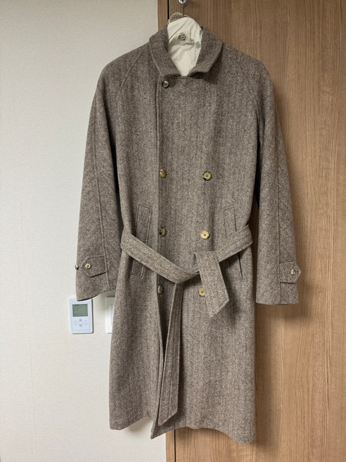 드본팩처 드본팩쳐  DE BONNE FACTURE 헤링본 코트 50 상품이미지1