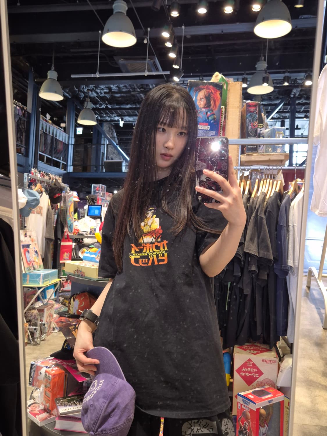 Urban Outfitters 카우보이 비밥 페이 발렌타인 그래픽 티셔츠 상품이미지7
