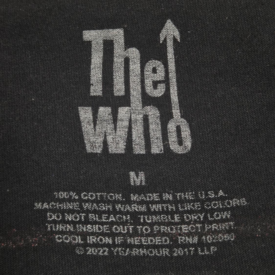[M] THE WHO 2022 투어 오피셜 머천 -
A162 상품이미지5