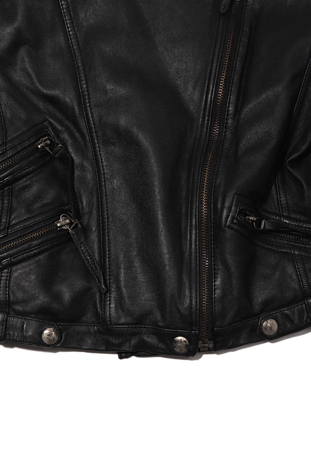 T.VIEW 램스킨 러블 라이더 재킷 women S 상품이미지4