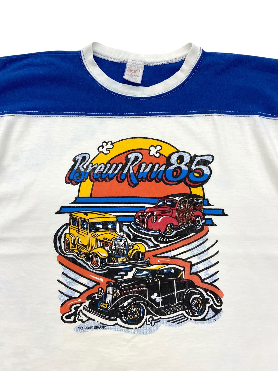 80's Brew Run 85 링거 반팔티셔츠 상품이미지3