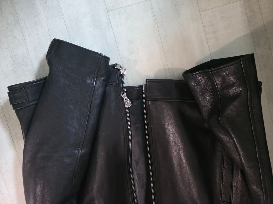 도프제이슨 프리미엄 베지터블 램스킨 싱글 자켓 xl 상품이미지4