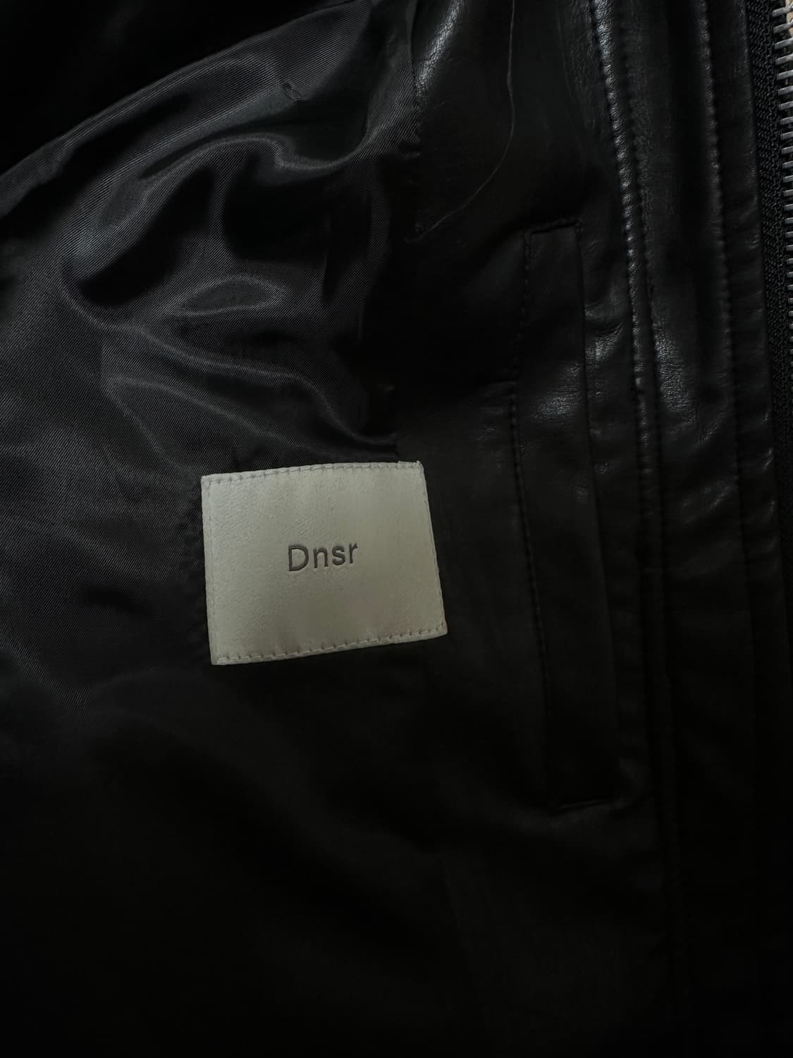 Dnsr 디엔에스알 레더 스팅레이 자켓 상품이미지5