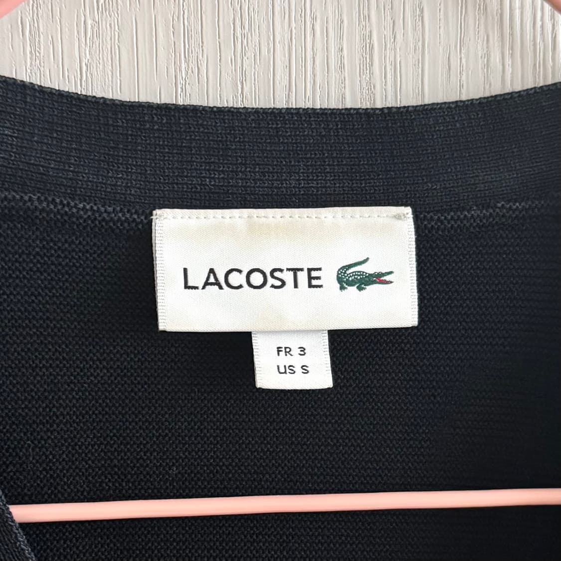 라코스텍 브이넥 가디건 상품이미지2