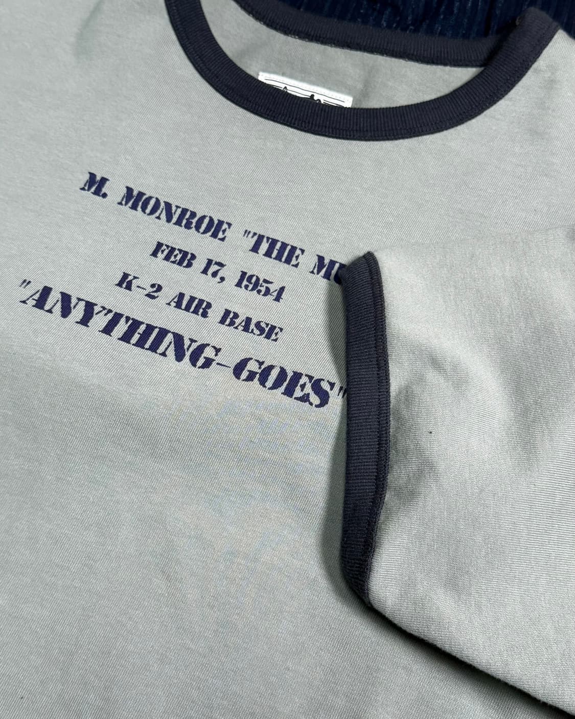 모쿠토 Anything-Goes 링거티 - 차콜 M/L/XL 상품이미지3