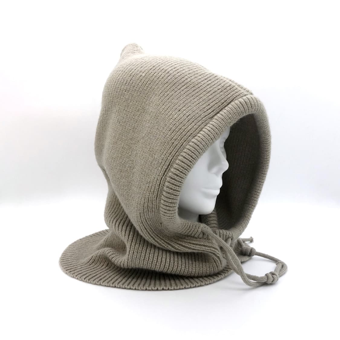 BEIGE KNIT BALACLAVA 베이지 니트 바라클라바 상품이미지3
