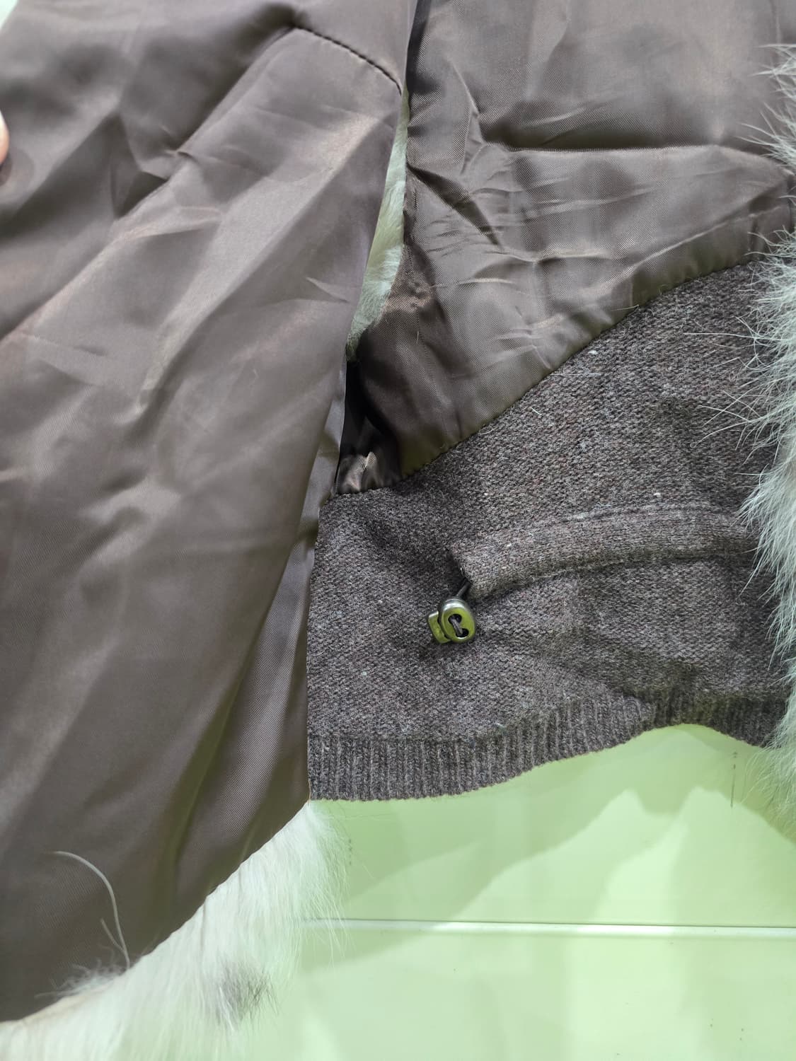 온앤온 퍼 베스트 조끼 스타일리쉬 상품이미지3