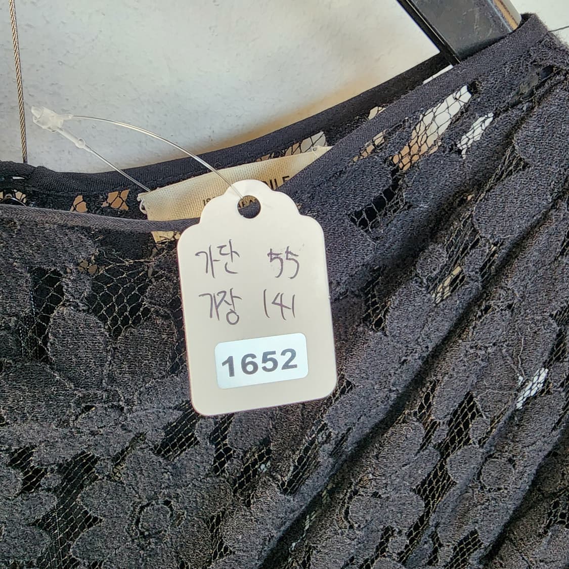  이자벨마랑 에뚜왈 블랙 레이스 롱 원피스 상품이미지10