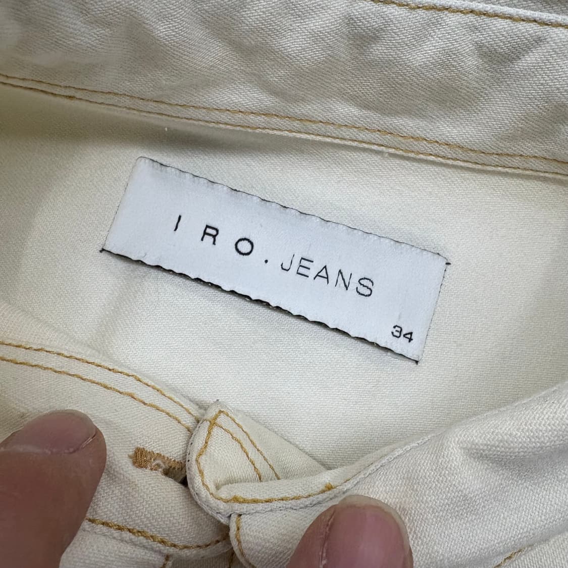 (100)IRO 아이보리셔츠 상품이미지4