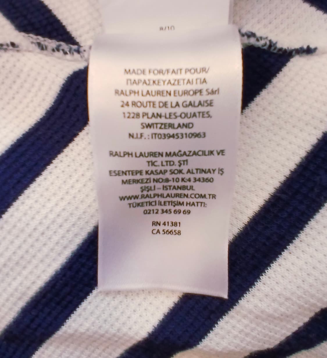 polo Ralph Lauren 스트라이프와플 머메이드원피스(s) 상품이미지6