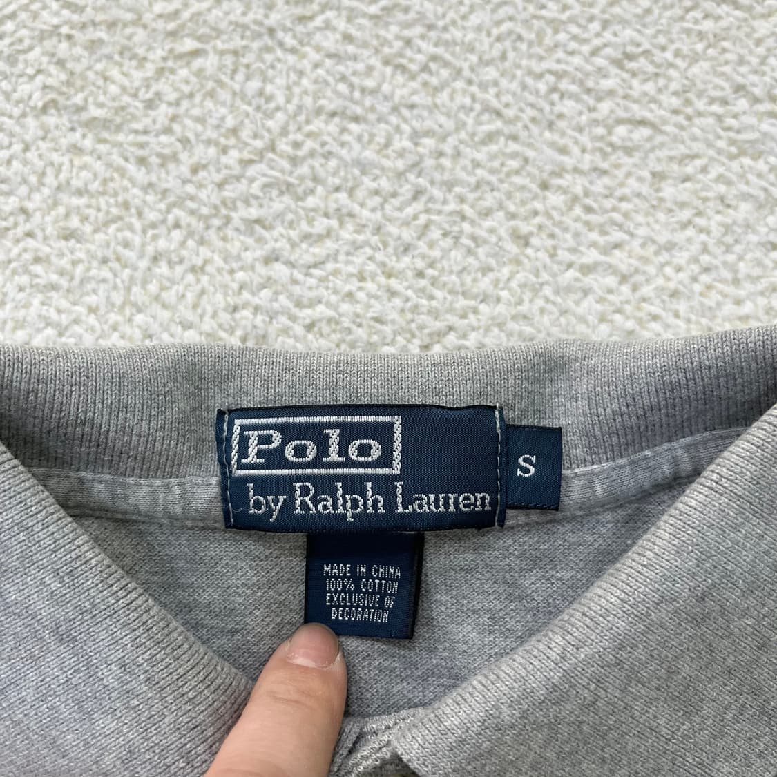 S 폴로랄프로렌 반팔 카라 티셔츠 0409M 상품이미지2