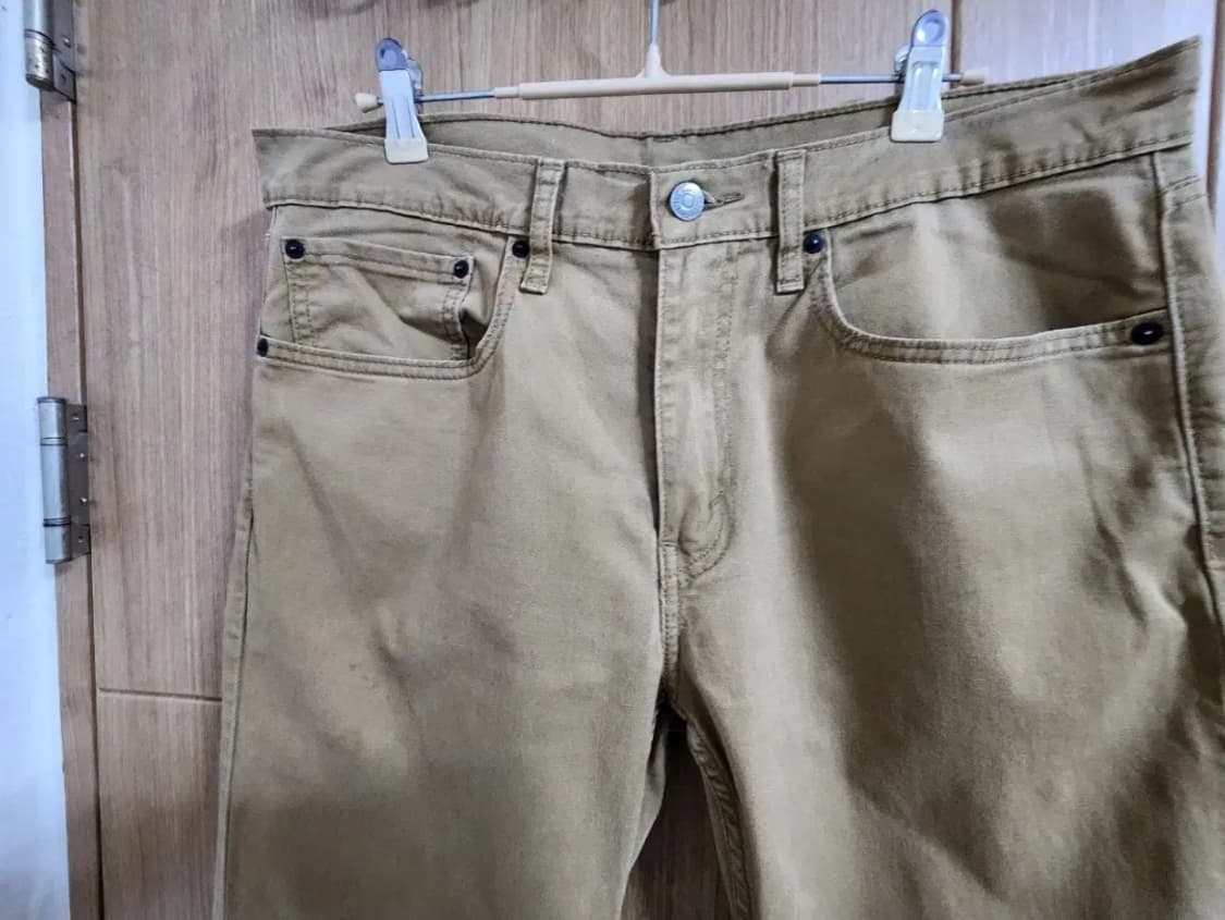 (34)리바이스 브라운 데님 팬츠 상품이미지2