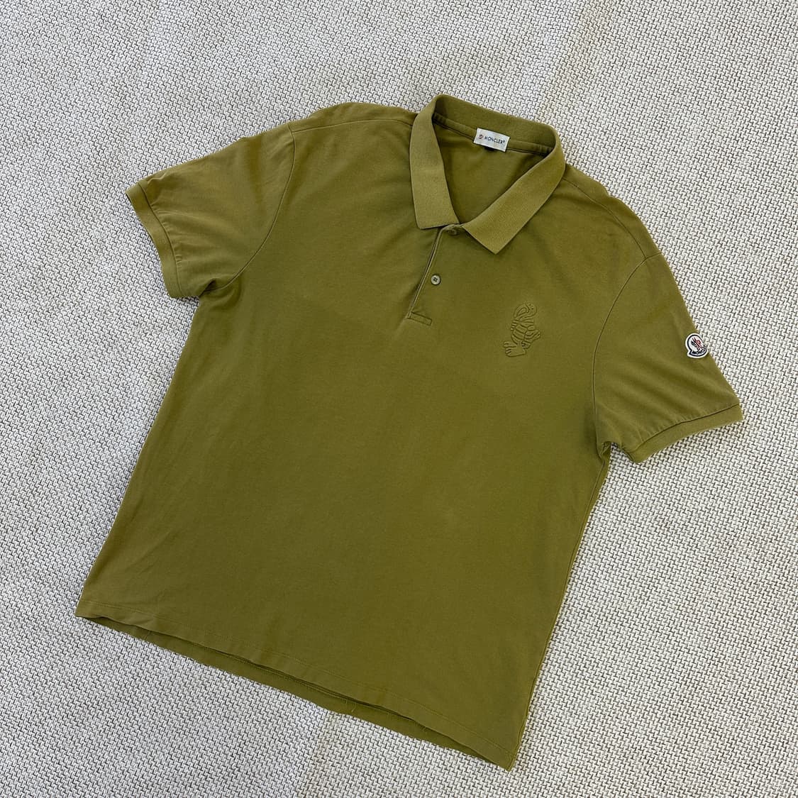 XL 패치 남성용 카라 반팔티 0326D  상품이미지1