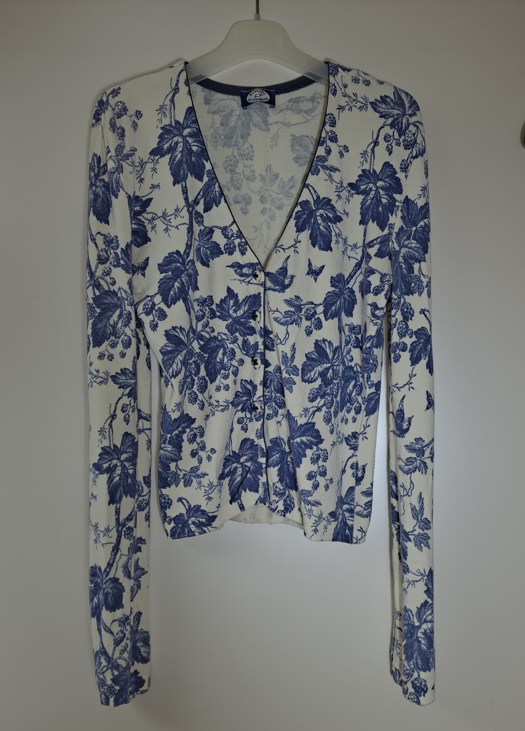 BLUGIRL BLUMARINE 프린트 가디건 S 상품이미지1