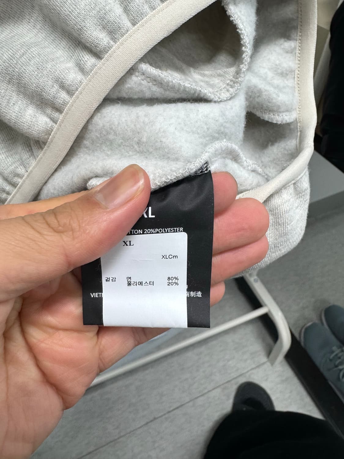 피어오브갓 NBA 보스턴  ESSENTIALS 후드XL 상품이미지3